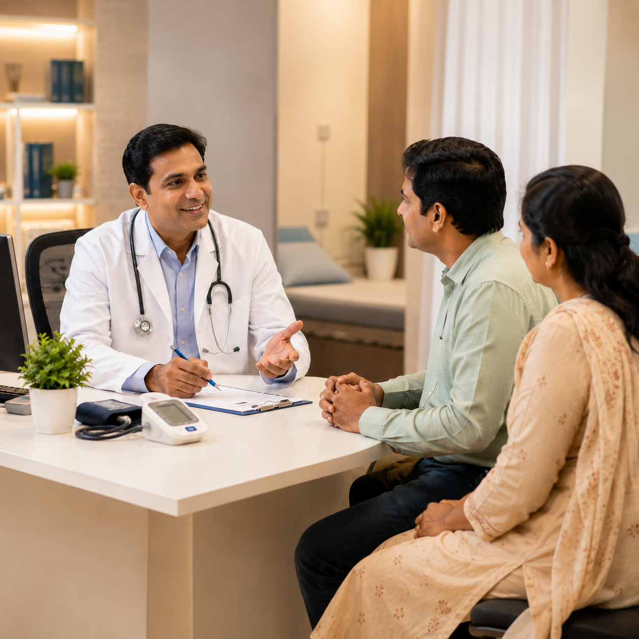 General medicine consultation and patient guidance